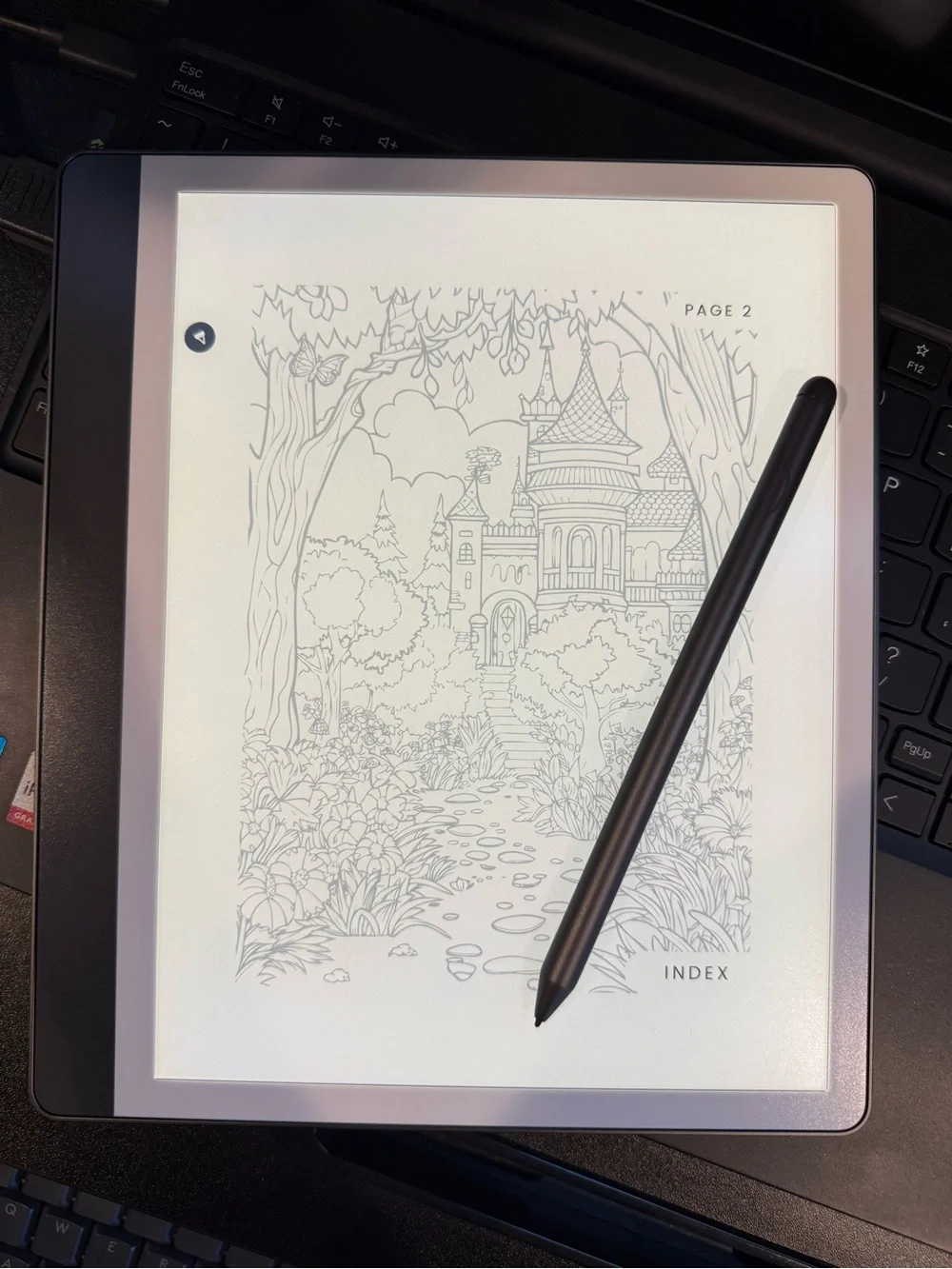 Amazon Kindle Scribe 32GB with Premium Pen & Plant-Based Leather Cover - Black